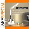 Foldable USB Desk Lamp with Clock and Night Light