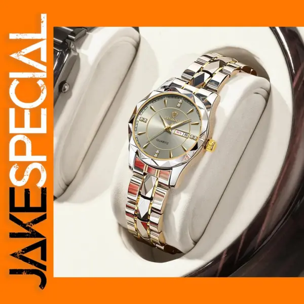 BINBOND B5552 Quartz Women's Watch Stainless Steel