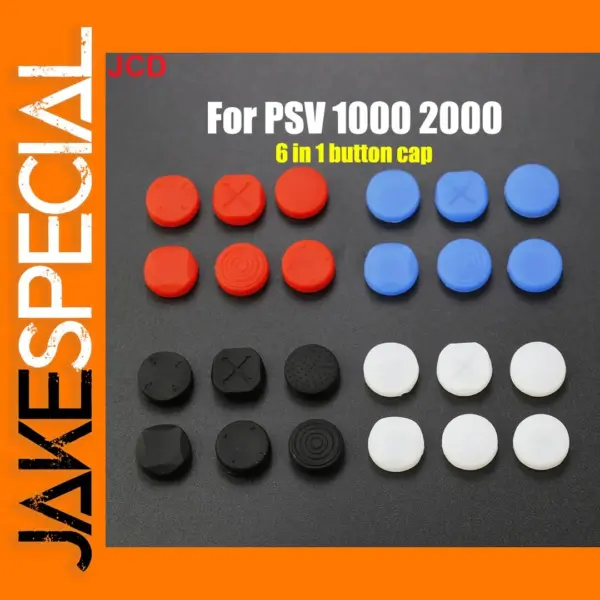 Silicone Thumbstick Grip Caps for PS Vita
