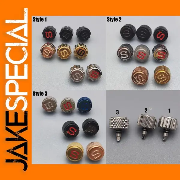 Stainless Steel Watch Crown for NH Movements
