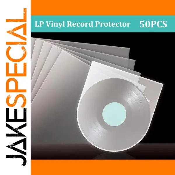50PCS Vinyl Record Sleeves for 5-12 inch Records