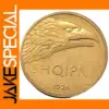 1926 Albania 10 Qindar Leku Bronze Coin Replica
