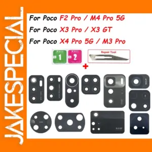 5Pcs Poco Camera Lens Covers with Tools