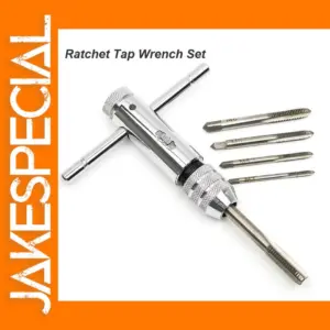 Adjustable T-Handle Ratchet Tap Wrench M3-M8