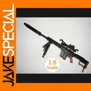 1:6 Scale Barrett M82A1 Sniper Rifle Model