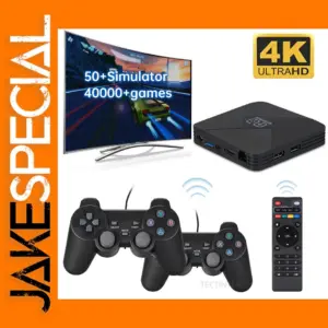 4K Dual System Game Console with 40000 Games