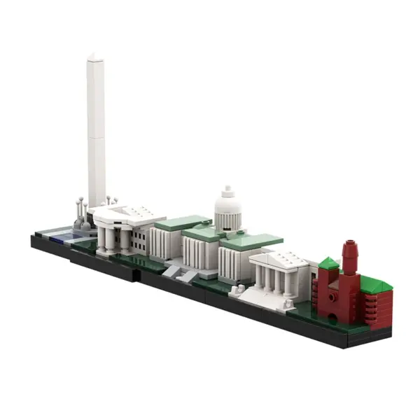 Washington DC Skyline Building Block Kit for Adults - Image 3