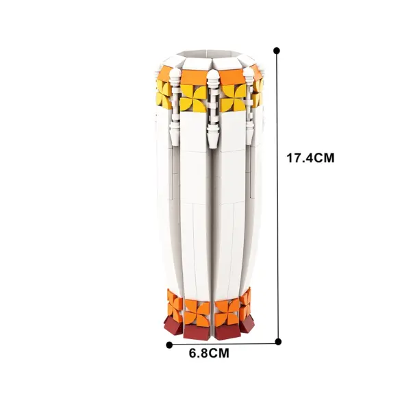 Sunflower Vase Building Blocks Kit 219 PCS - Image 9