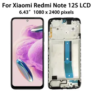 6.43-Inch AMOLED LCD for Xiaomi Redmi Note 12S 10 A30f68ce2c19e4b94b3d897b6b6b2df8f2