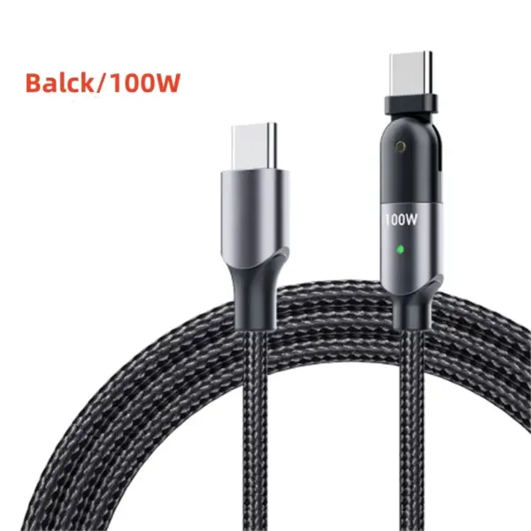 100W USB-C Rotating Fast Charging Cable for iPhone 15 - Image 7