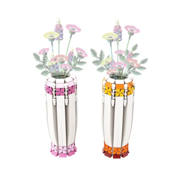 Sunflower Vase Building Blocks Kit 219 PCS - Image 3