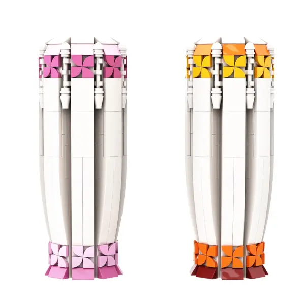 Sunflower Vase Building Blocks Kit 219 PCS - Image 2