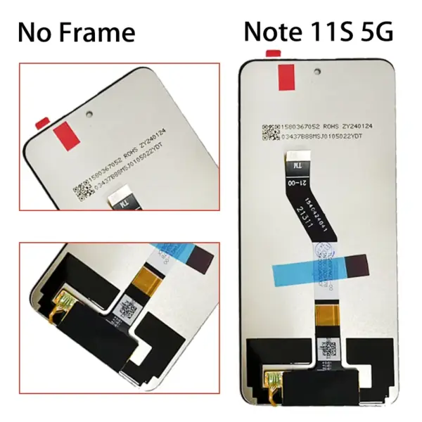 AMOLED LCD Touch Screen for Redmi Note 11S - Image 8