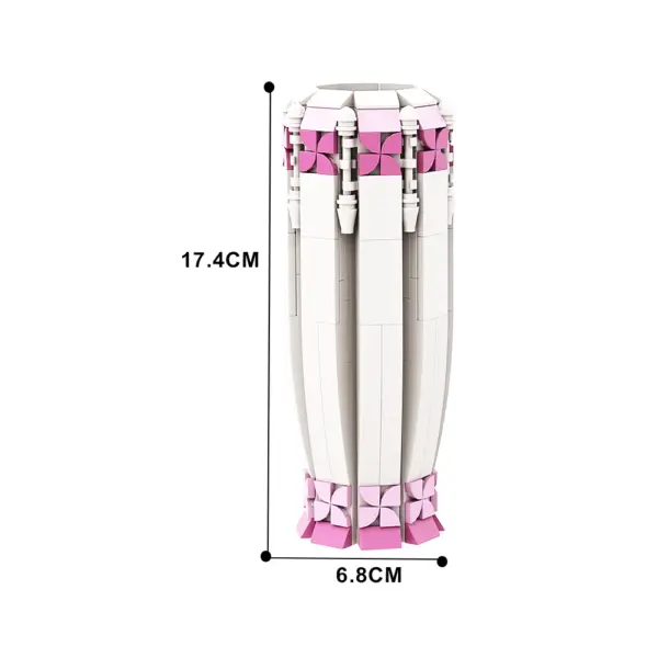 Sunflower Vase Building Blocks Kit 219 PCS - Image 8