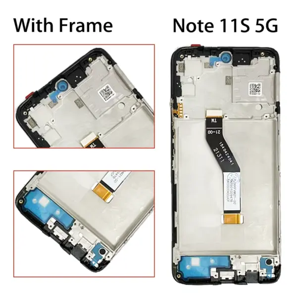 AMOLED LCD Touch Screen for Redmi Note 11S - Image 7