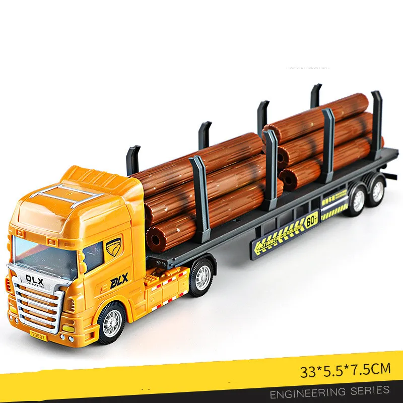 High-Simulation 1:50 Plastic Transport Truck Model 10 High-Simulation 1:50 Plastic Transport Truck Model - Image 10