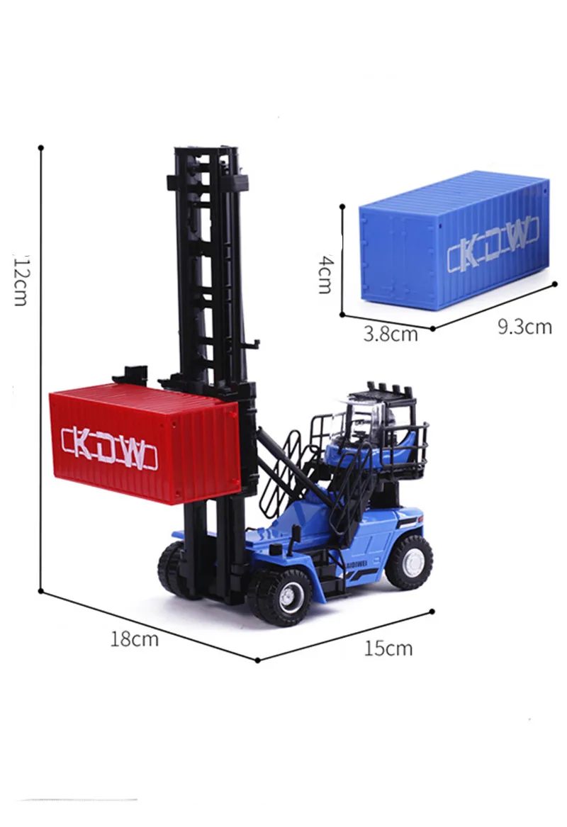 1:50 Alloy Container Stacker Model for Collectors 4 1:50 Alloy Container Stacker Model for Collectors - Image 4