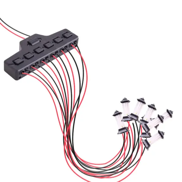 Miniature Railway LED Lighting Hub 3/6 Ports - Image 5