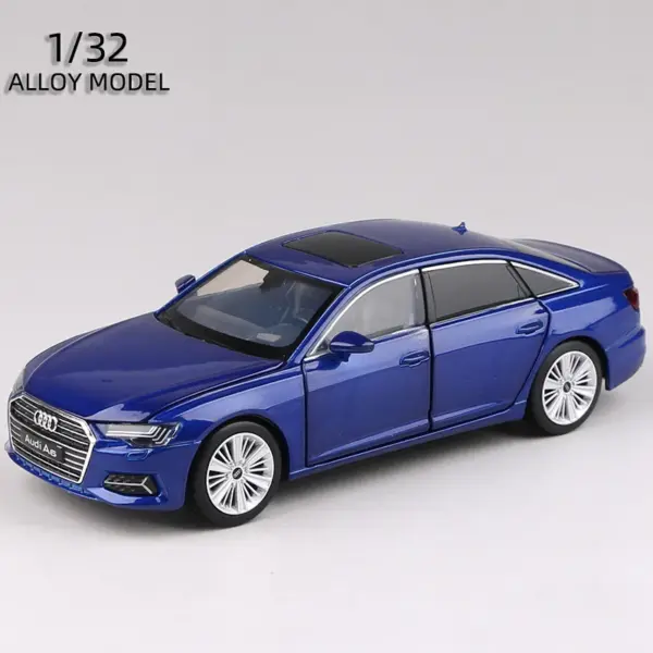 1:32 Audi A4 A6 A7 A8 Diecast Model Car - Image 13