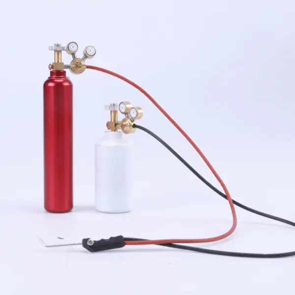 Alloy Air Compressor Scene for 1:18 Car Model - Image 2