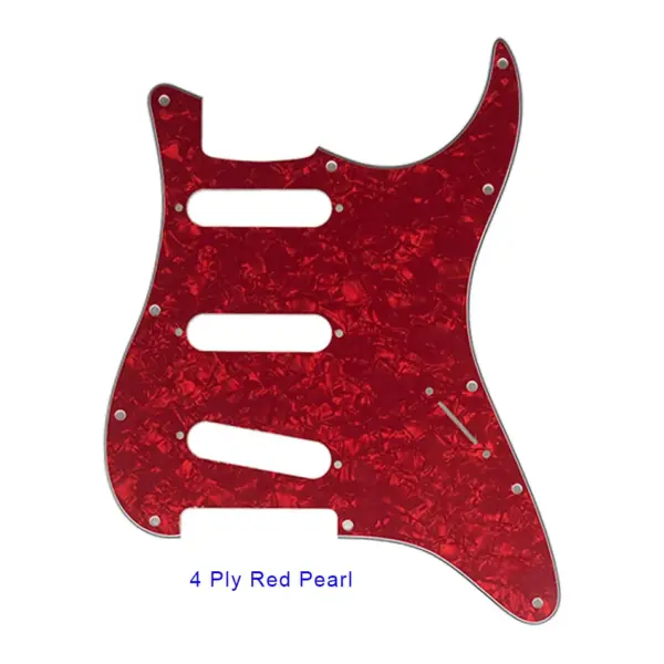 Custom 11-Hole Strat Guitar Pickguard for US Fender - Image 8