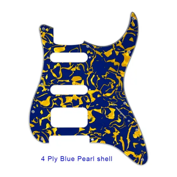 Feiman Fender Strat Pickguard HSS No Control Holes - Image 16