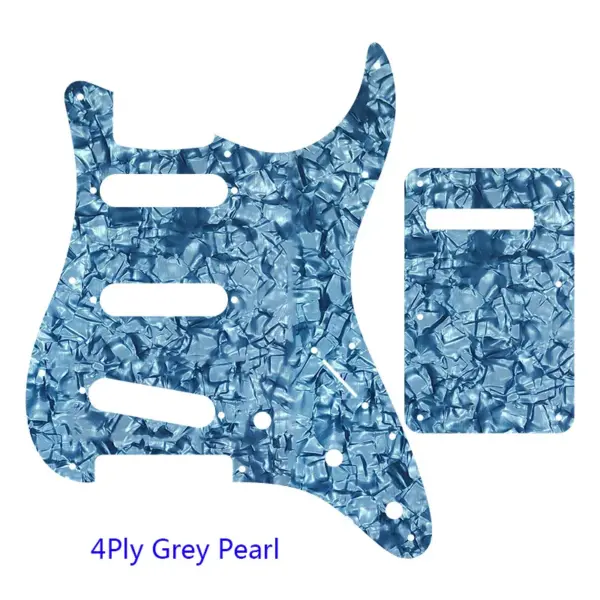 Pleroo SSS Guitar Pickguard with Back Plate for Fender Strat - Image 19