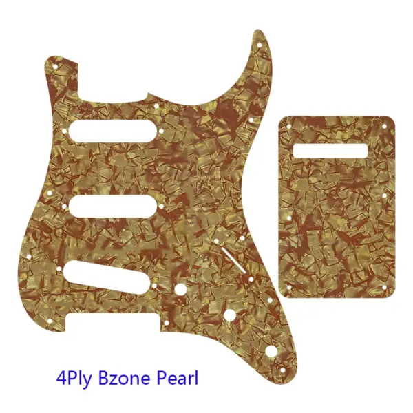 Pleroo SSS Guitar Pickguard with Back Plate for Fender Strat - Image 17