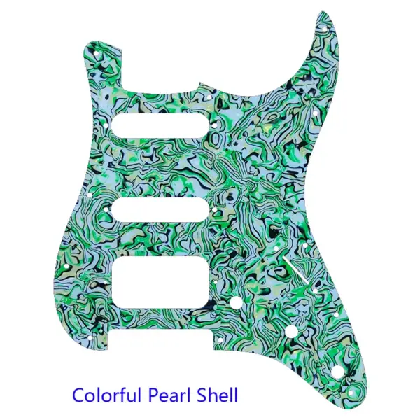 Feiman 11-Hole Guitar Pickguard for Fender Strat HSS - Image 20