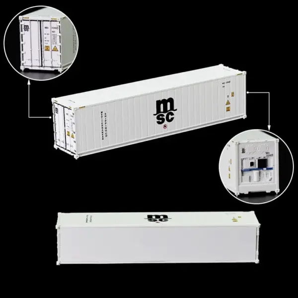 Evemodel 40ft Hi-Cube Reefer Container N Scale - Image 6
