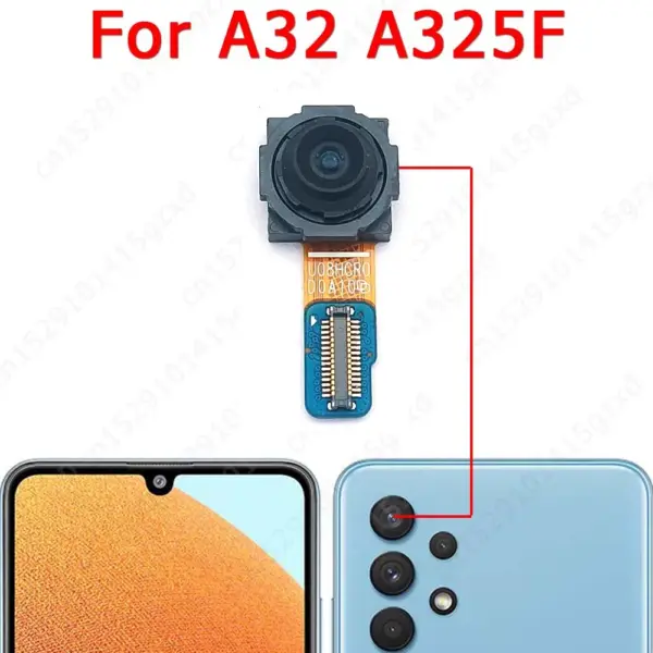 Samsung Galaxy A32 Rear & Front Camera Module Replacement - Image 2