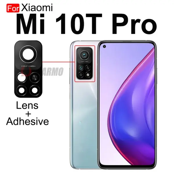Aocarmo Xiaomi Mi 8-11 Rear Camera Lens Sticker - Image 15