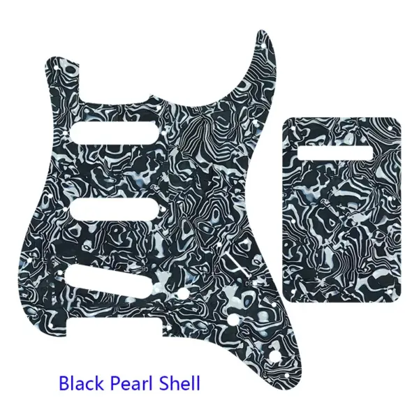 Pleroo SSS Guitar Pickguard with Back Plate for Fender Strat - Image 21