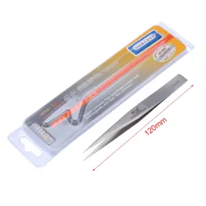 Vetus Stainless Steel Precision Tweezers AA-SA SS-SA 00-SA 8 H1c3bbe7a2ee24e3e83a1774ca3df36f38