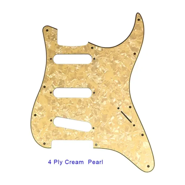 Custom 11-Hole Strat Guitar Pickguard for US Fender - Image 29