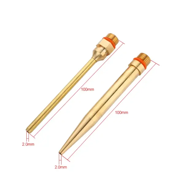 Copper Nozzle Set for Hot Melt Glue Gun 2.0x100mm - Image 3