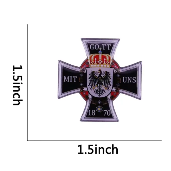 Prussian Eagle Cross Pin B2019012503 - Image 3