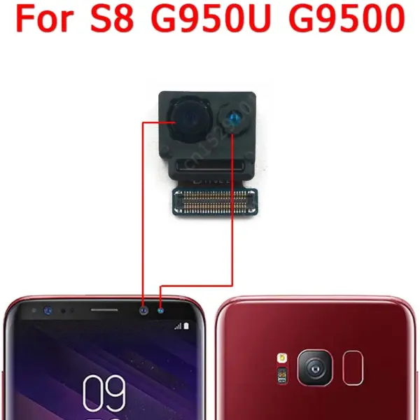 Samsung Galaxy S8 Plus Rear & Front Camera Module - Image 7