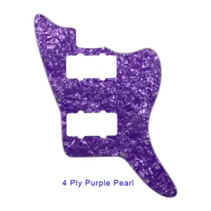 Xinyue US Jazzmaster Pickguard with 2 Pickups 70 H1e94cdbadbdf4c3ca9bb71bb5f9af5f9a 4