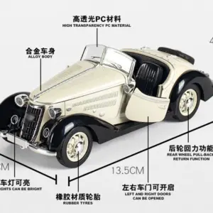 1/32 Alloy Die Cast Convertible Classic Car Model 13 H1ec8af7ea26e4275bea38430ba3a06e8o
