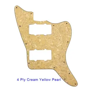 Xinyue US Jazzmaster Pickguard with 2 Pickups 53 H1f7a25ddfd034f448b4994dafdffbdd9I 5