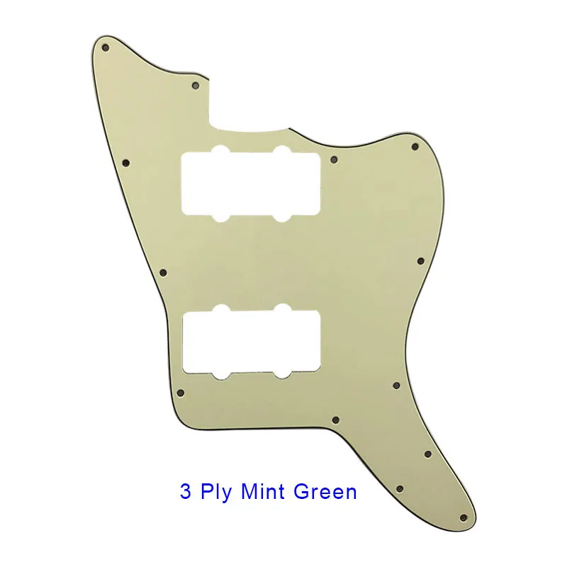 Xinyue US Jazzmaster Pickguard with 2 Pickups 3 Xinyue US Jazzmaster Pickguard with 2 Pickups - Image 3