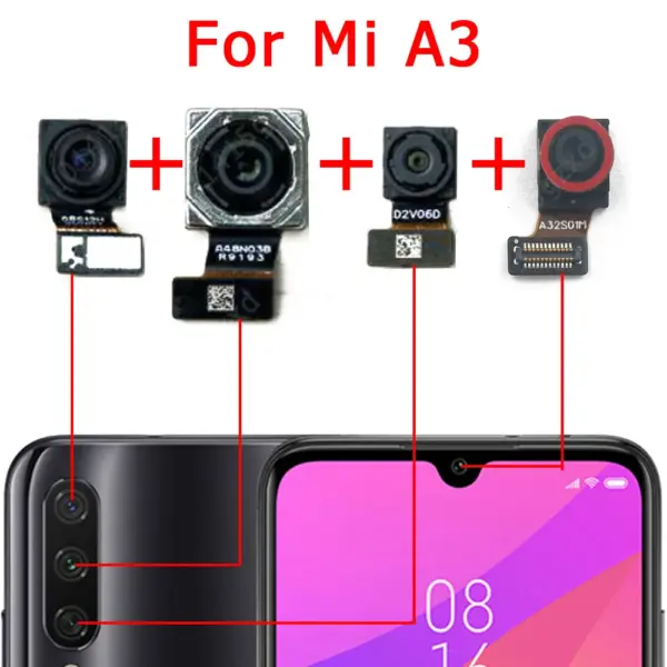 Rear Camera Module for Xiaomi Mi A1 A2 Lite A3 5X 6X - Image 2
