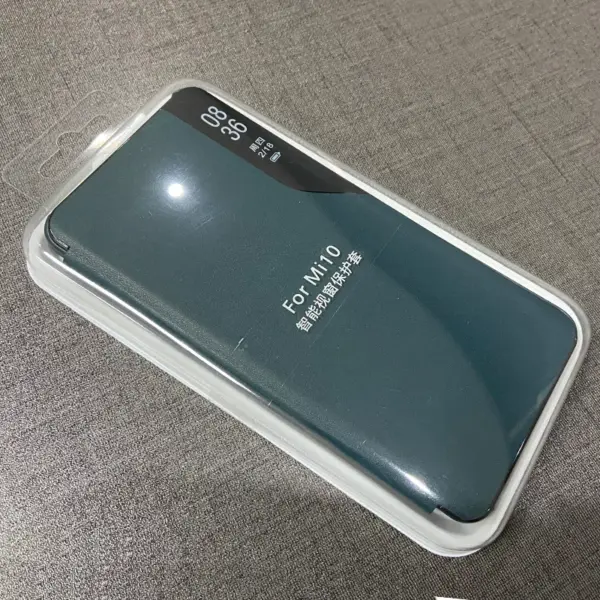 Xiaomi Mi 10 PU Leather Flip Case with Window - Image 8