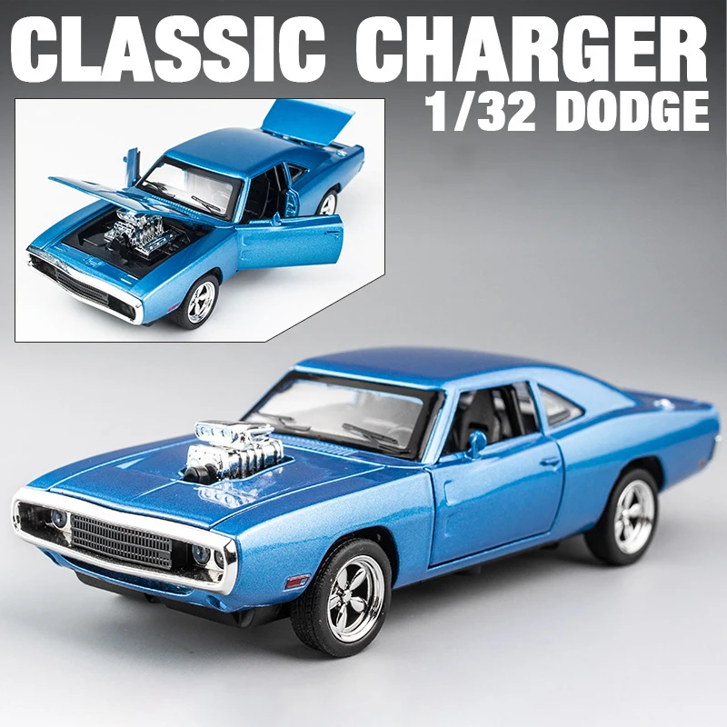 1:32 Dodge Charger 1970 Alloy Car Model 6 1:32 Dodge Charger 1970 Alloy Car Model - Image 6