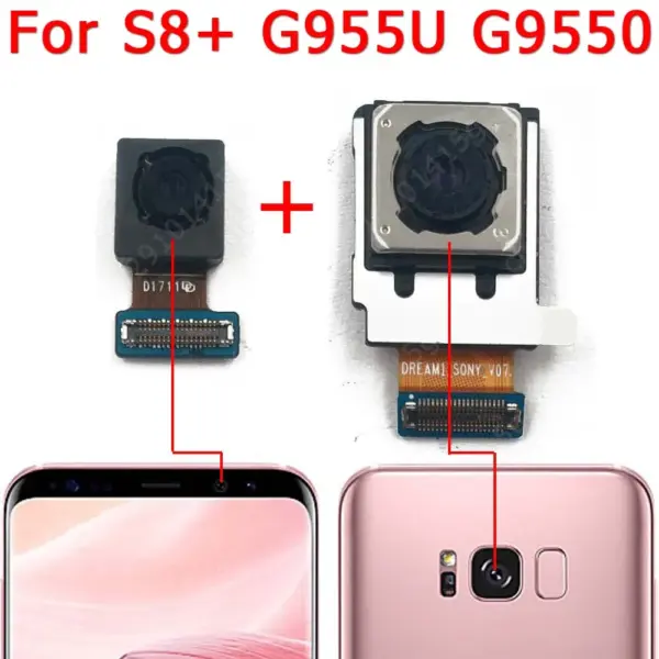 Samsung Galaxy S8 Plus Rear & Front Camera Module - Image 2
