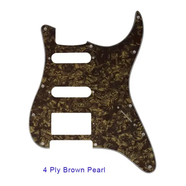 Custom HSS PAF Strat Guitar Pickguard for US & Mexico - Image 9
