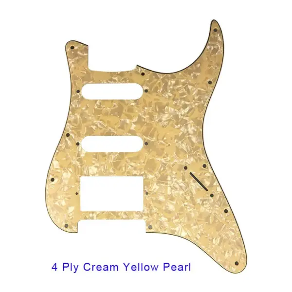 Custom HSS PAF Strat Guitar Pickguard for US & Mexico - Image 19
