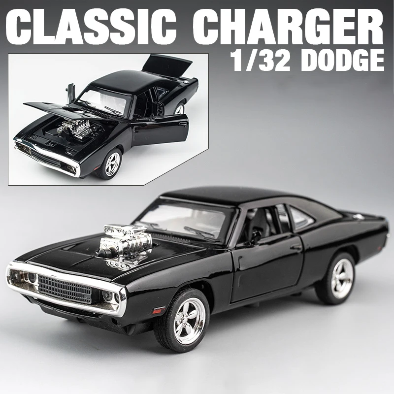 1:32 Dodge Charger 1970 Alloy Car Model 8 1:32 Dodge Charger 1970 Alloy Car Model - Image 8