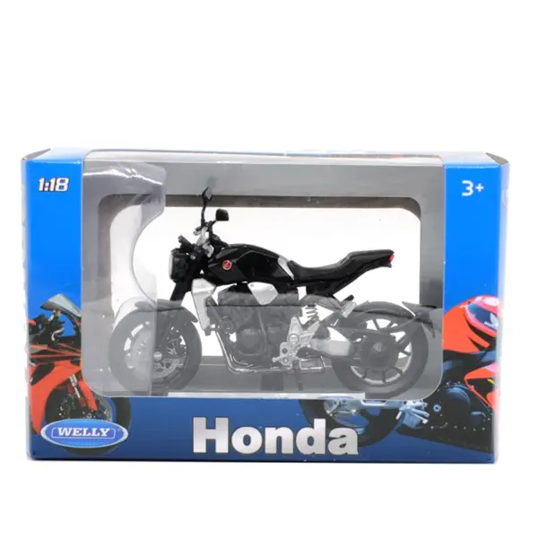 Welly 1:18 Honda CB1000R Diecast Motorcycle Model - Image 6